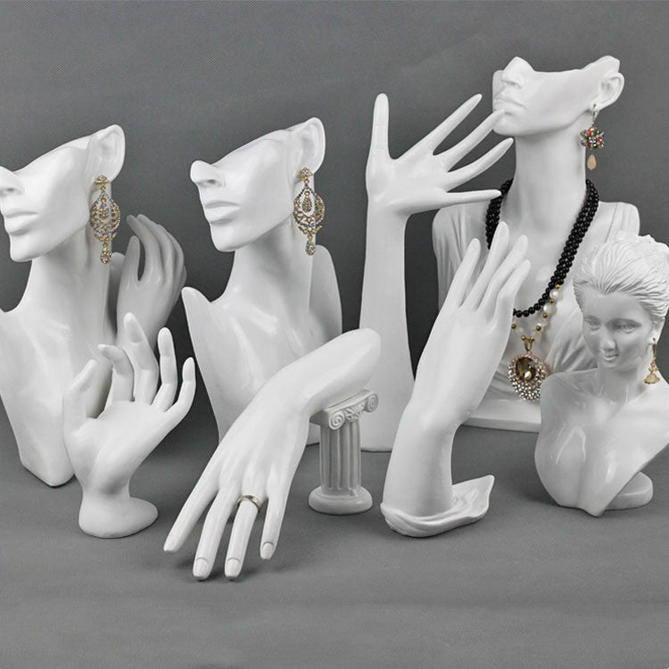 Elegant Jewelry Display Stands – Necklace, Earring & Ring Holders